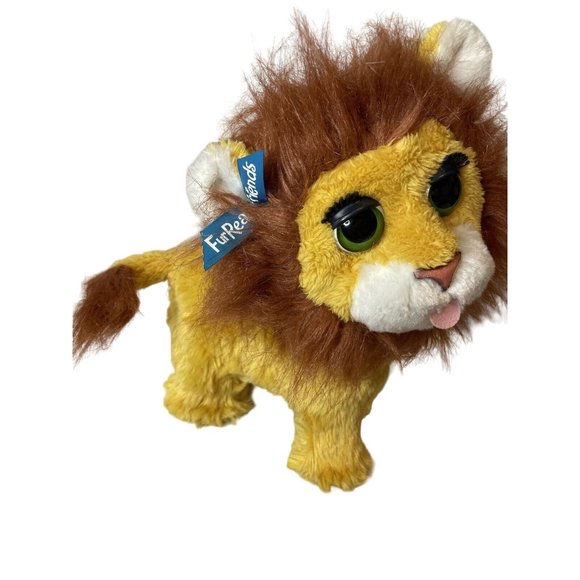 Fur Real Friends Roaring Bouncing Lion Interactive Toy Animal Pet Plush - Picture 9 of 12